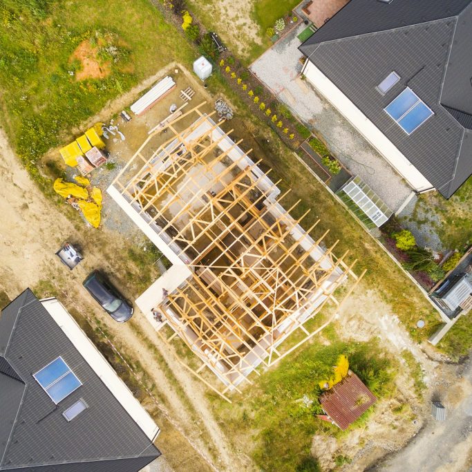 Insepktion Othofoto zur Inspektion eines Gebäudes